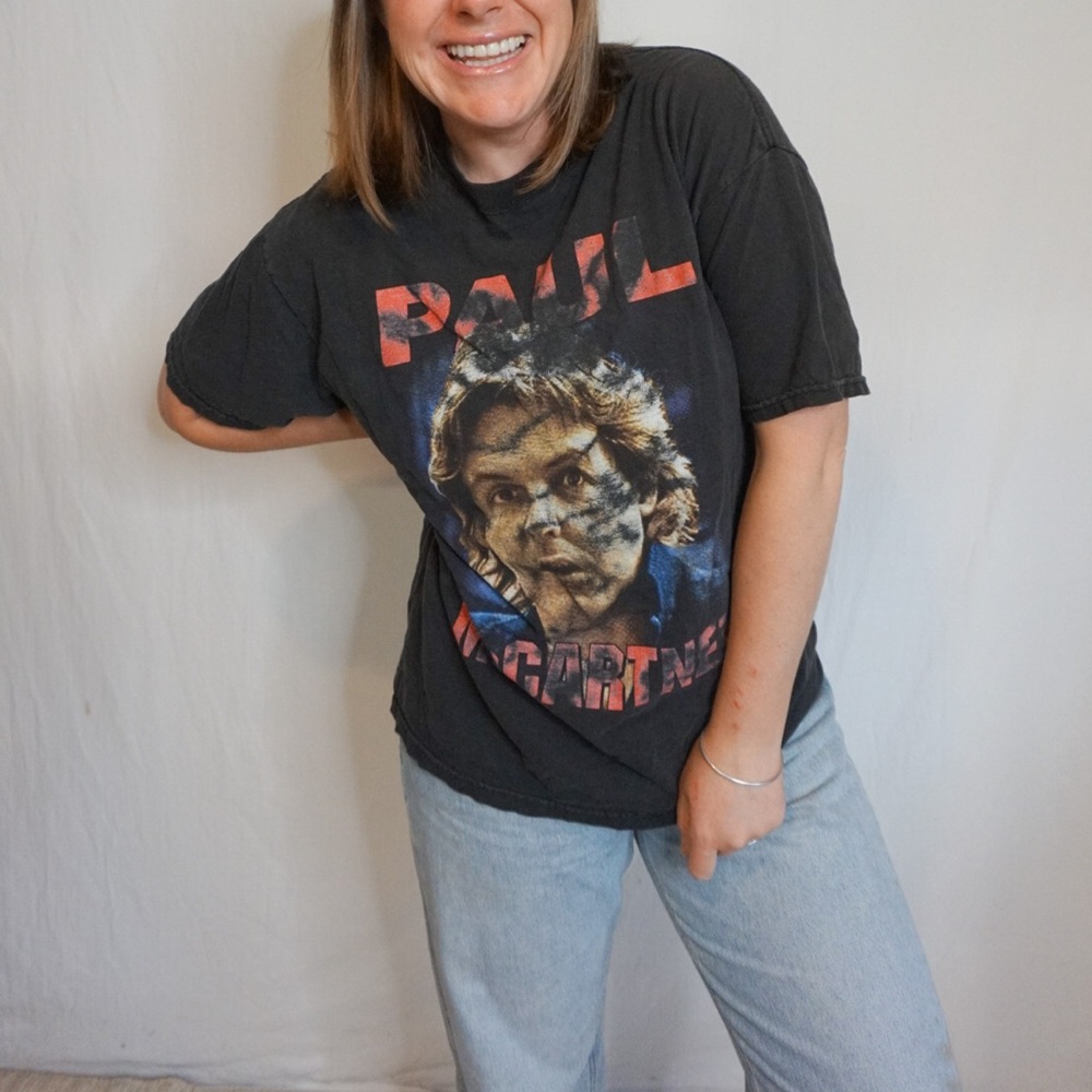 2002 Paul McCartney tour tee